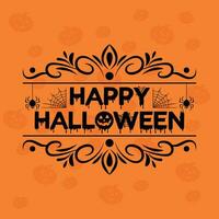 hand drawn vintage happy halloween celebration with night, halloween t-shirt vector