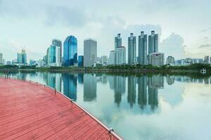 centro de la ciudad de Bangkok foto