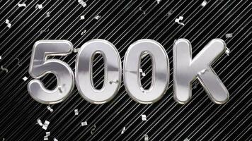 500k animation text effect video motion template