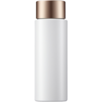 White cosmetic bottle. AI Generative png