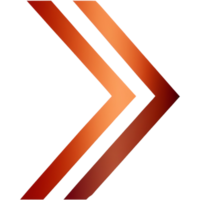 Directional arrow pointer. AI Generative png