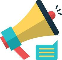 notification message icon. Notification bell icon. megaphone speaker vector