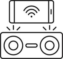 smart cd player icon. cd player icon vector