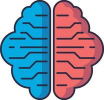 Brainstorming Icon. vector brain icon