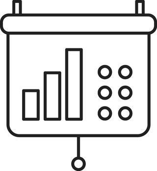datos analítica icono. base de datos icono diseño vector