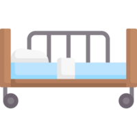 design de ícone de cama png