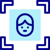 cara escáner icono diseño png