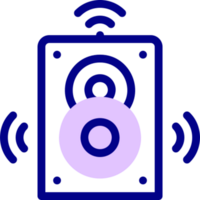 inteligente altavoz icono diseño png