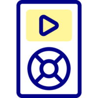 music player icon design png