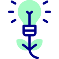 vert énergie icône conception png