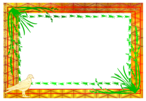 template frame border had animal icon png