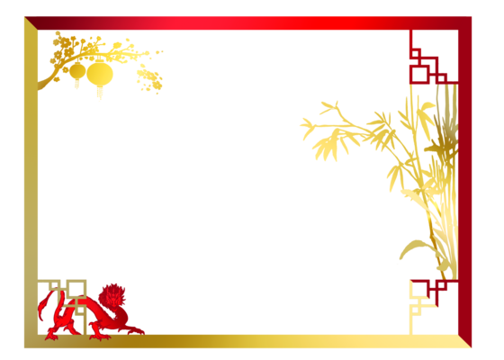 chinese new year template png