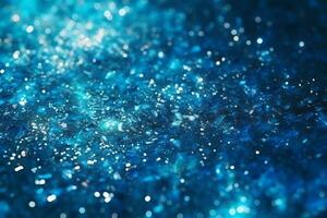 Oceanic Shimmer glitter texture, AI Generated, AI Generated photo