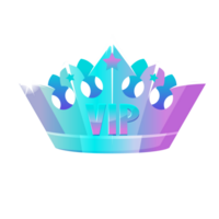 VIP crown for the game, award emblems for the winner. png