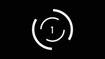 countdown timer intro video