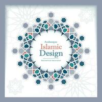 Arabesque islamic banner collection. Set of arabesque patterns vector backgrounds. Color abstract ornaments. You can use it for backgrounds, invitations, business cards, banners, wallpapers