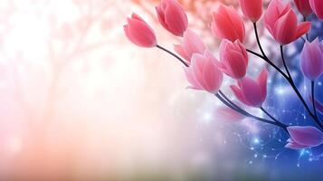 flower for nature background photo