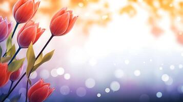 flower for nature background photo