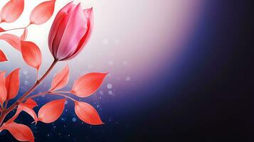 flower for nature background photo