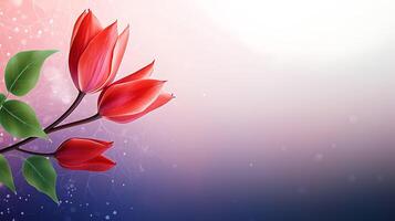 flower for nature background photo