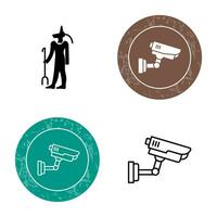 Security Camera Vector Icon