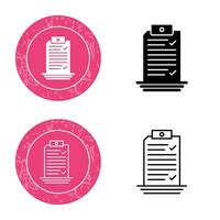 Check List Vector Icon