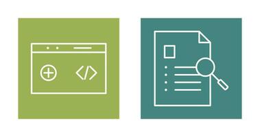 clean code and case study Icon vector