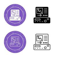 Electrocardiogram Vector Icon