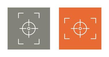 focus vertical and focus horizontal Icon vector
