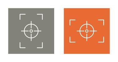 focus vertical and focus horizontal Icon vector