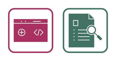 clean code and case study Icon vector