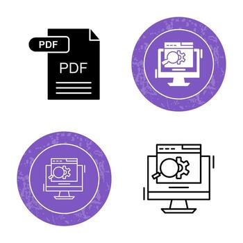 PDF Vector Icon