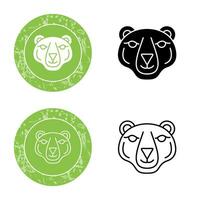 Polar Bear Vector Icon