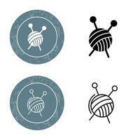 Knitting Vector Icon