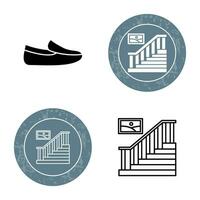 Men's Loafers Vector Icon