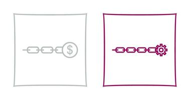 link sales and link optimization Icon vector