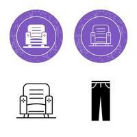 Armchair Vector Icon