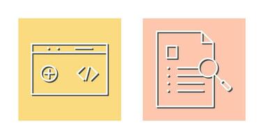 clean code and case study Icon vector