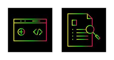 clean code and case study Icon vector