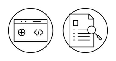 clean code and case study Icon vector