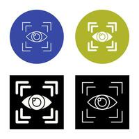 Eye Scan Vector Icon