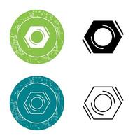 Nut Vector Icon