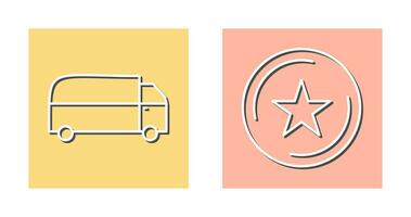 favorite and home delivery  Icon vector