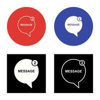 Message Bubbles Vector Icon