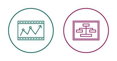 SEO and Seo Structure Icon vector