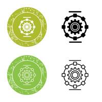 Automated Process Vector Icon