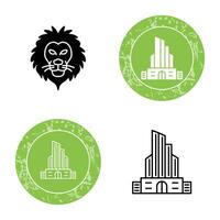 Office Building Vector Icon