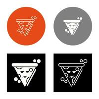 icono de vector de pizza