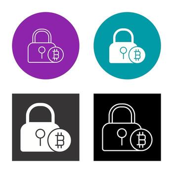 icono de vector de bloqueo