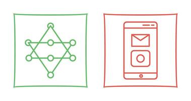 Networks and Mobile Applications Icon vector